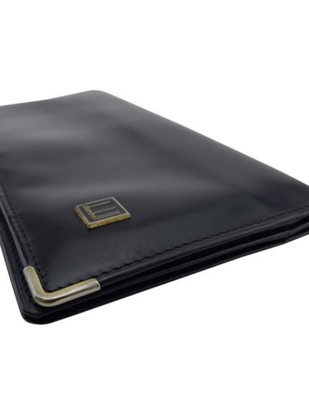 Dunhill Bill Compartment Black gold Women Authentic secondhand